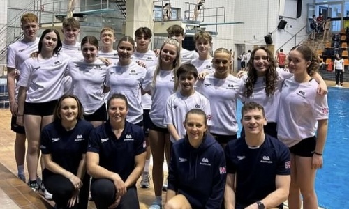 Joshua and the rest of the GB team